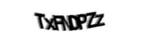 Security check image, please type the characters shown